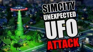 SimCity  ★ Unexpected UFO Attack!