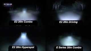 Rigid Industries 20" E Series Lightbar Comparison - SnakeRacing