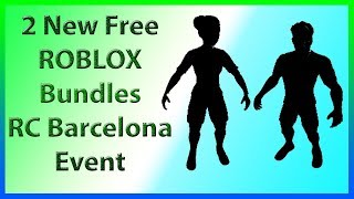 Roblox FC Barcelona Event | 2 New FREE Roblox Items / Packages | 2019 June