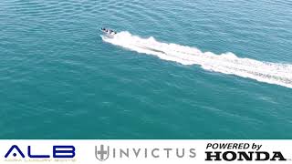 Invictus 190FX with Honda BF100 and 7 people on board