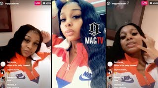 Jayda: 'Me & Lil Baby Are NOT Having A Baby Shower' On IG Live!