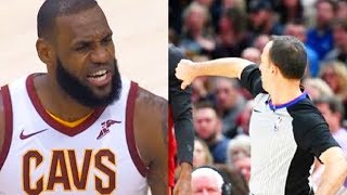 LeBron James Thrown Out of the Game By Angry Referee! LeBron James Ejected! Cavaliers vs Heat
