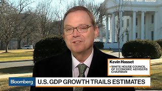 White House's Hassett Says 4Q GDP Data a 'Slight Negative Surprise'