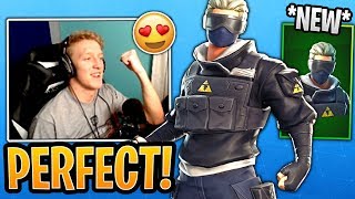 Tfue BUYS & REACTS to the *NEW* Verge Skin and Clean Cut Pickaxe! - Fortnite Best and Funny Moments