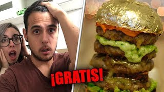 SI VES VIDEO TENDRÁS HAMBURGUESAS GRATIS TODA LA VIDA CON LYNA