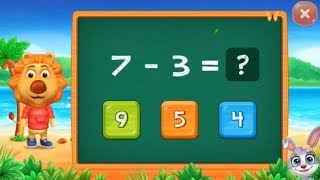 Math Kids - learn subtraction for kids Educational Games for kids - part 2