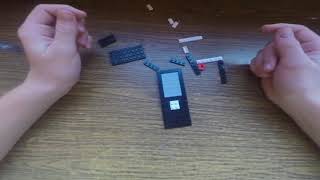 Как из лего  сделать телефон. Самоделки из Лего. Конструктор Lego!