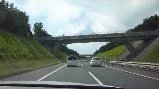 道央道　バレバレの覆面パトカー