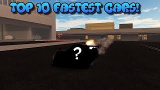 Top 10 Fastest Drag cars 2019 | ROBLOX: Vehicle Simulator