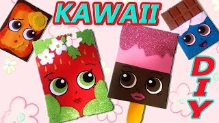 DIY ♥ KAWAII ♥ SHOPKINS ♥ Как сделать кавайные блокноты
