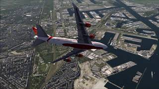 AIRINDIA 747-400 crash at Hamburg