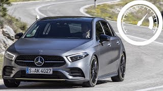 1st test: Mercedes A250 7G-DCT (2018) acceleration: 0-60 mph, 0-100 km/h, 0-140 km/h :: 1001cars