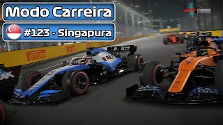 F1 2019 - MODO CARREIRA - PARTE 123 - SINGAPURA - PT-BR | LOGITECH G29 | #50k