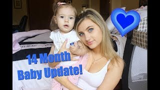 14 Month Baby Update! | SHES WALKING