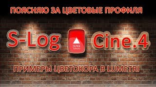 Подробно о S-Log и Cine.4 И цветовым полям. Как снимать, в чем преимущество и как красить.