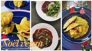 RECETTE VEGAN DE NOEL - Idées d'entrées chics pour vos menus de fêtes (sans gluten)