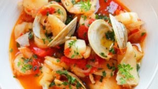 Fish soup recipe (Zuppa di Pesce)