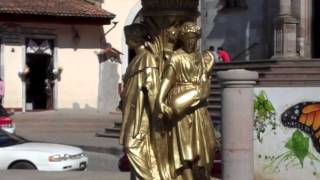 Plaza de Angangueo, Michoacán, Mexico; HiDef