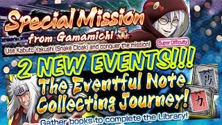 2 NEW EVENTS!! ON A SUNDAY!! GG BANDAI! | Naruto x Boruto Ninja Voltage