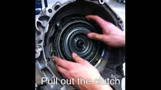 Disassembly of 6 speed DSG gearbox