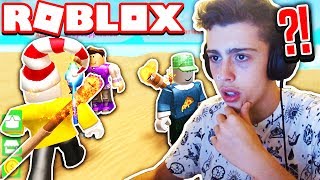 FIRST TIME PLAYING ROBLOX! *NOOB* (Roblox Survivor)