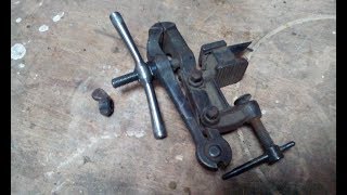 Ремонт тисков своими руками (Repair clutches his hands)