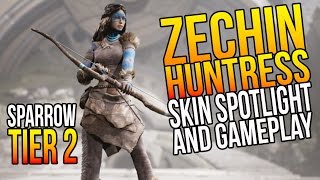 Paragon Skins Spotlight "SPARROW ZECHIN HUNTRESS SKIN & GAMEPLAY!" SPARROW TIER 2 SKIN