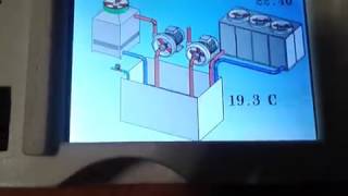 Arduino дисплей Nextion HMI. Пульт управления насосной станцией.
