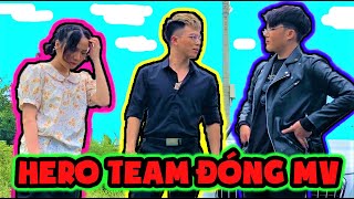 PHONG CẬN QUAY MV CA NHẠC CÙNG HERO TEAM | MÈO SIMMY DIỄN CẢNH NGÃ XUỐNG HỐ ĐẦY GAI VÀ CÁI KẾT