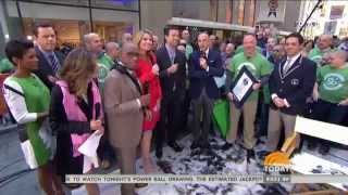 World Record Head Shaving for St. Baldricks on Today on NBC