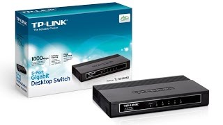 P-Link TL-SG1005D 5-Port Gigabit Unmanaged Switch Unboxing