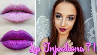 I DID LIP INJECTIONS?!