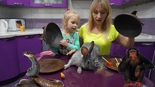 Обычная Еда против Мармелада - ЭКСТРЕМАЛЬНЫЙ ЧЕЛЛЕНДЖ !! Real Food vs Gummy Food !