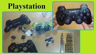 Как РАЗОБРАТЬ и собрать пульт от SONY PLAYSTATION (Сами чиним пульт в домашних условиях)