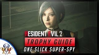 Resident Evil 2 - One Slick Super Spy  - Ada Wong's Segment Using Only the EMF Visualizer