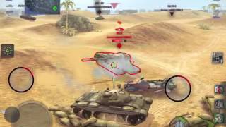 Бой на 62. Мини обзор wot blitz т62а