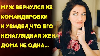 Муж вернулся из командировки и увидел, что его ненаглядная жена дома не одна...