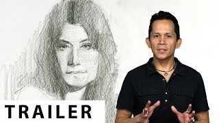 Portrait Drawing for Beginners | Part 2: The Lay-in with Chris Legaspi - TRAILER (Ultra HD 4K)