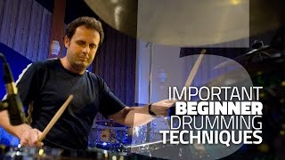 5 Beginner Drumming Techniques You Need To Know - Drum Lesson