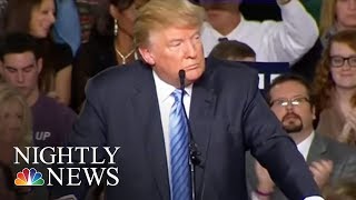 President Donald Trump Claims Progress On Border Wall | NBC Nightly News