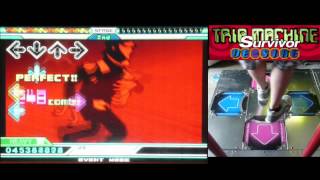 Kon - TRIP MACHINE Survivor (Heavy) AAA on DDR EXTREME (Japan)