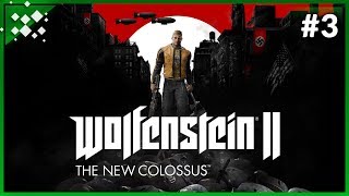 Let's Play Wolfenstein II: The New Colossus (Part 3) - Hardest Difficulty - Dansgaming - PC Gameplay