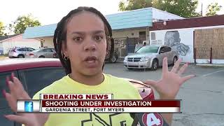 Police activity on Michigan Avenue in Fort Myers