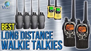 7 Best Long Distance Walkie Talkies 2017