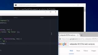 Creating a simple RESTful web service using Express - Nodejs Tutorial 3