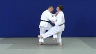 O uchi gaeshi (v.1) - Контрприем от зацепа изнутри голенью (Вариант 1)