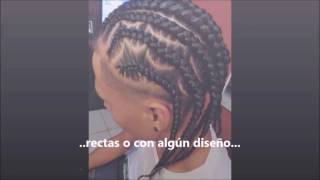 Trenzas para hombre, Pegadas, de raiz (fotos) Stylish Cornrows For Men