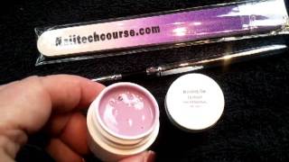 Color gel lavender milk, , nail art, color gel nails, manicure,  spa one, nail tech, nail products,