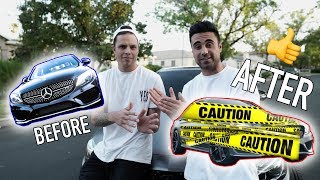 New car wrap transformation **BEST EVER**