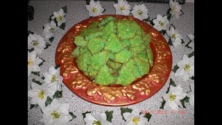 Weihnachts Plätzchen mit Schmand statt Ei - Tannenbäumchen